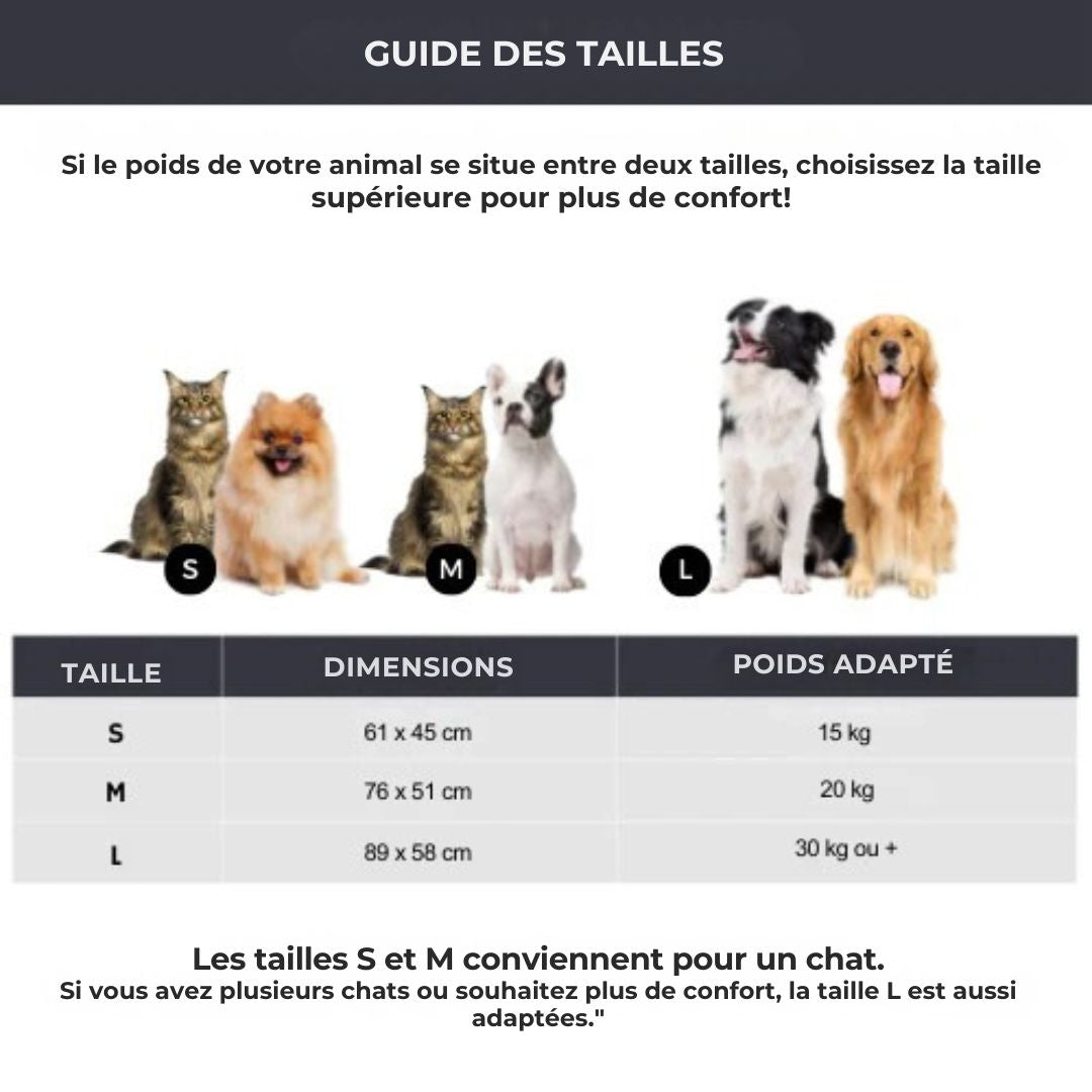 Tapis CocoonWarm – Chaleur naturelle pour chien & chat