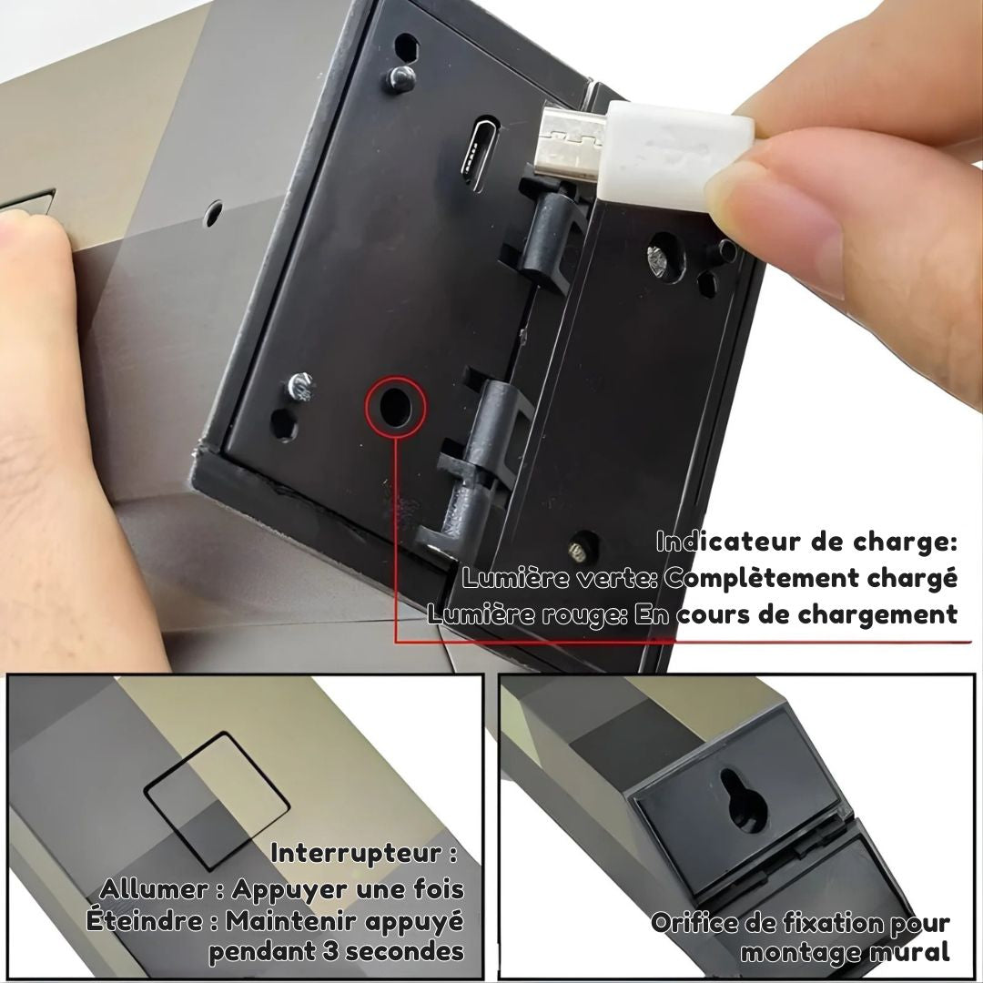 Blocklight lampe pixel aventure