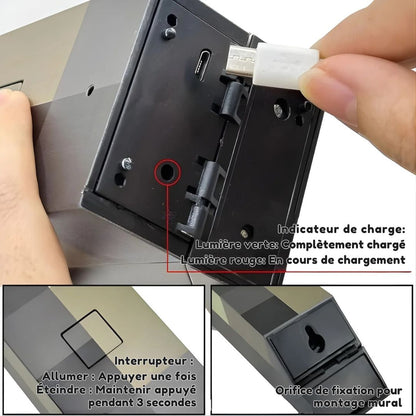 Blocklight lampe pixel aventure