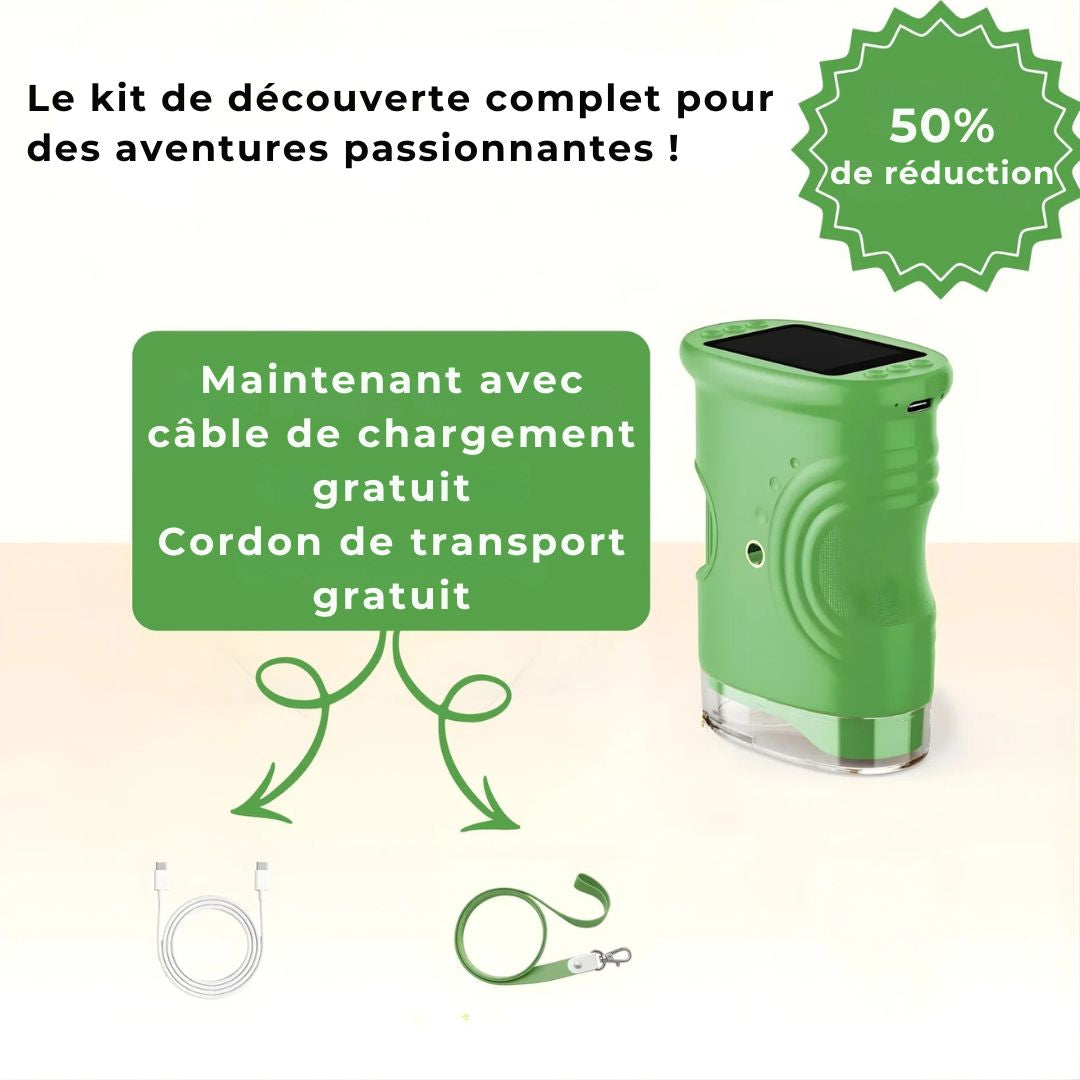 Microscope d’Aventure – Explore le monde en s’amusant