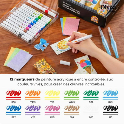 Kit Créatif 3D – Effet Magique (44 pièces)