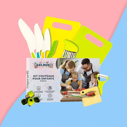 Kit Couteaux Montessori – Apprendre à cuisiner en toute sécurité