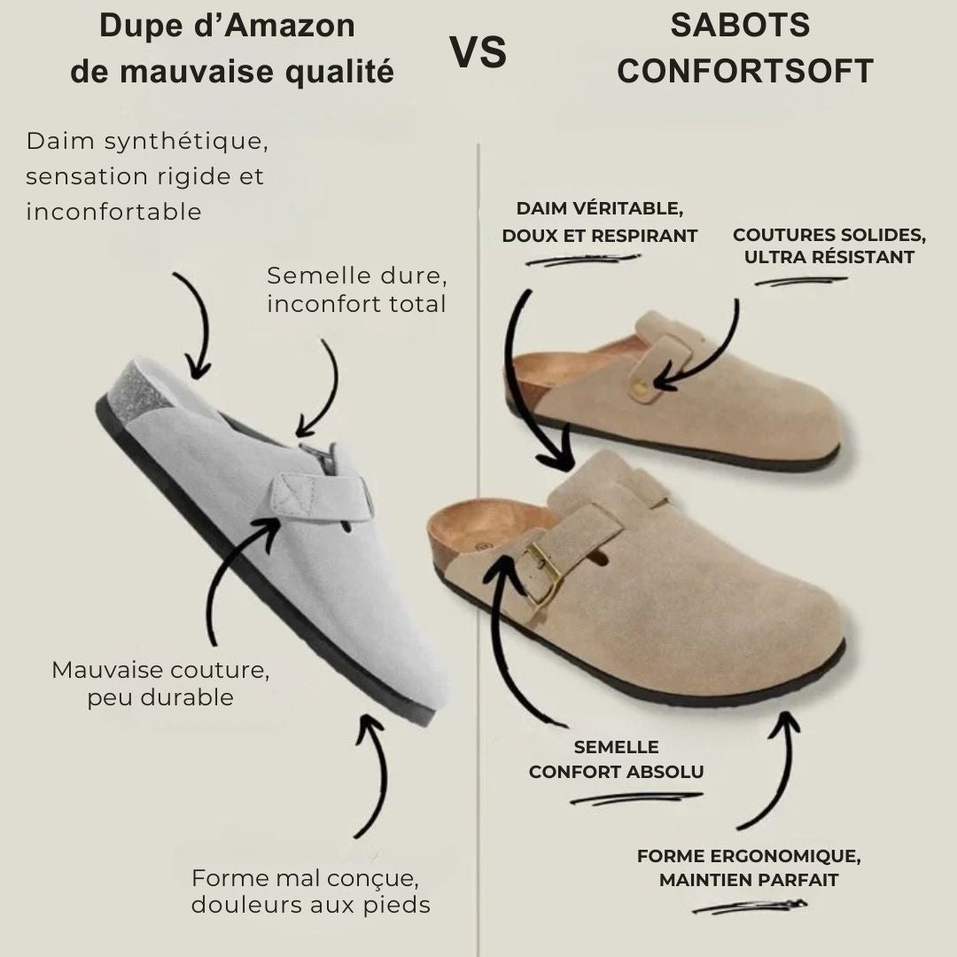 Sabots ConfortSoft – Marchez léger, restez stylé