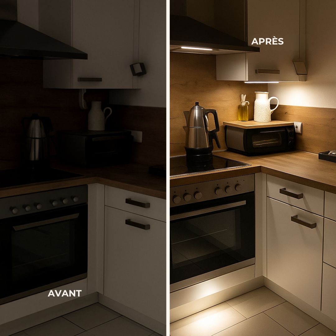 Lampe LED Sans Fil 2.0 – Illuminez chaque recoin, sans effort