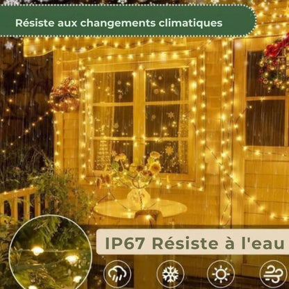 Guirlande Lumineuse LED – Illuminez votre Sapin comme Jamais