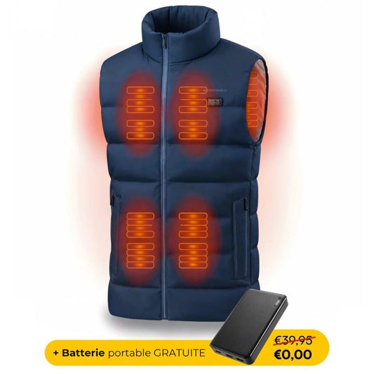 SmartHeat™ – Gilet chauffant pour un hiver au chaud, même dehors