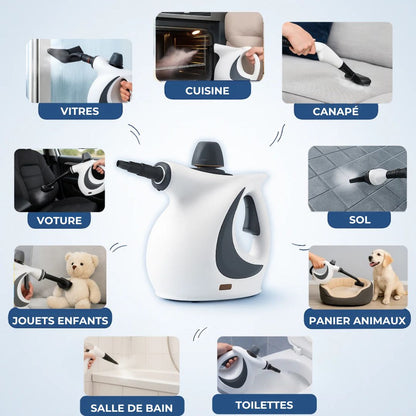 CleanSteam Pro – Nettoyez efficacement sans produits chimiques