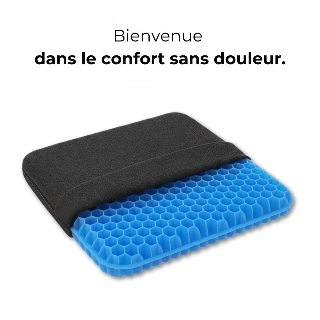 Coussin Gel Confort – Soulagement Instantané & Assise Durable