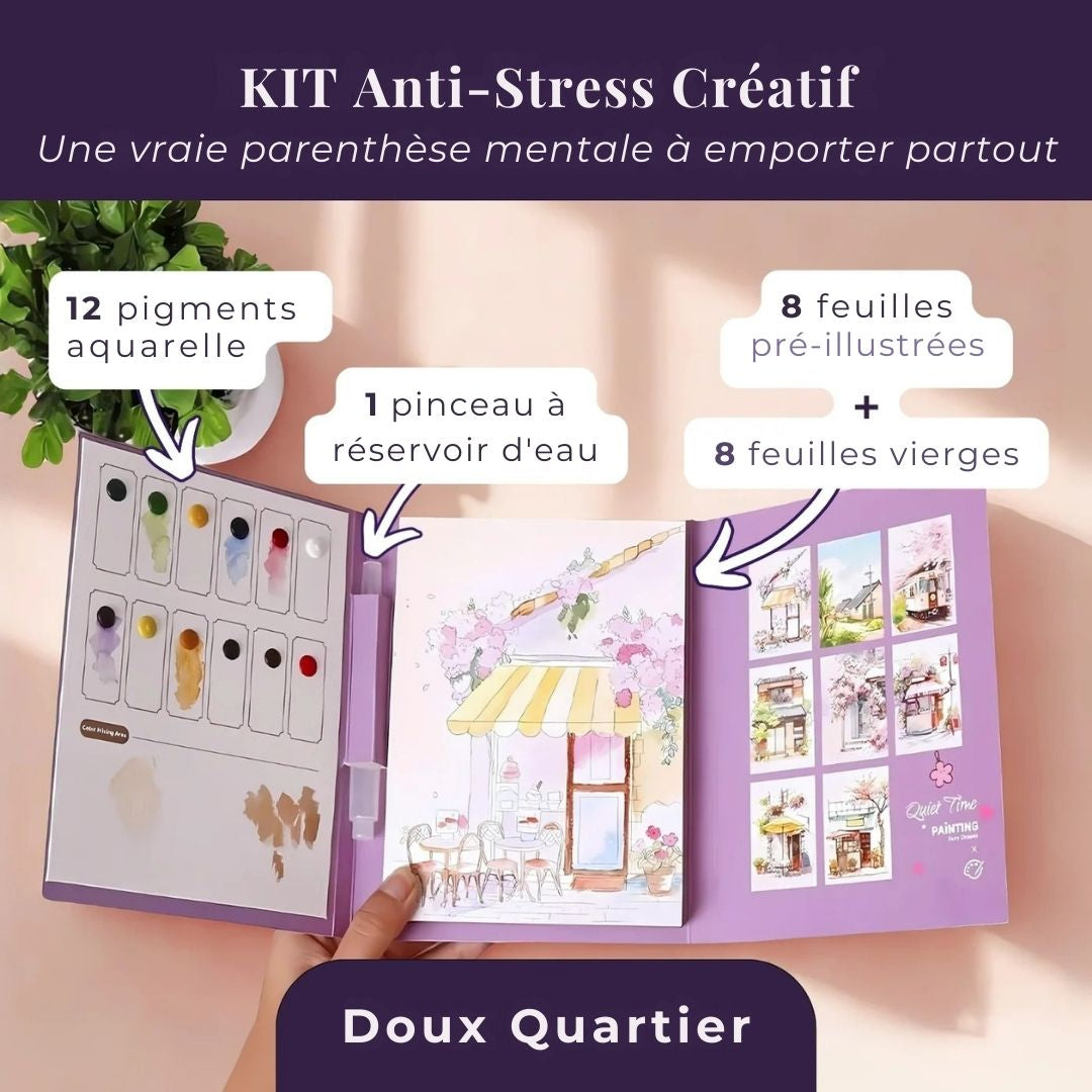 CalmArt – Kit Anti-Stress Créatif