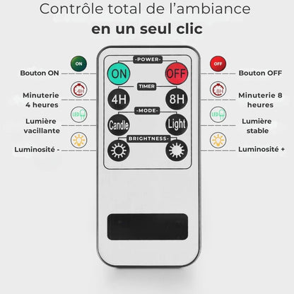 Flammea™ – Ambiance chaleureuse, sans feu ni danger