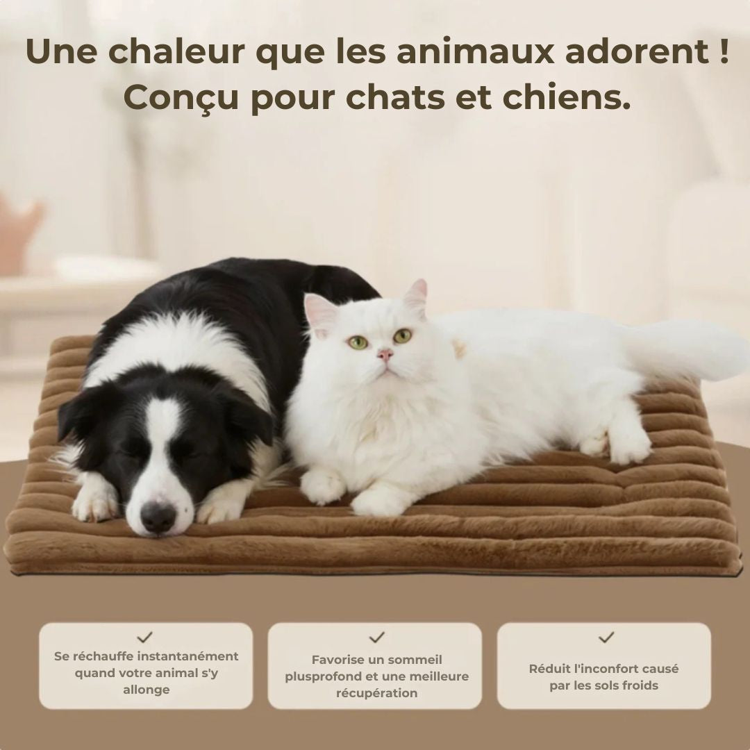 Tapis CocoonWarm – Chaleur naturelle pour chien & chat
