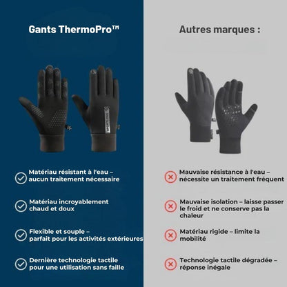Gants ThermoPro™ – Confort et protection, même par temps froid