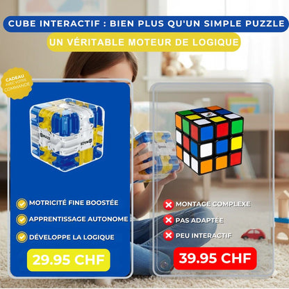 Cube interactif Montessori – Apprendre en jouant, chaque jour
