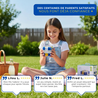 Cube interactif Montessori – Apprendre en jouant, chaque jour