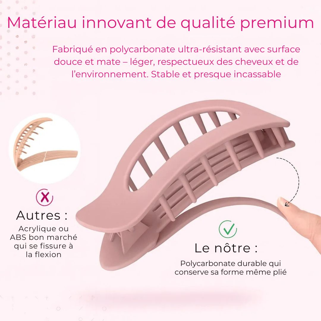 Pinces à cheveux confort – Maintenez vos coiffures sans tirer ni glisser