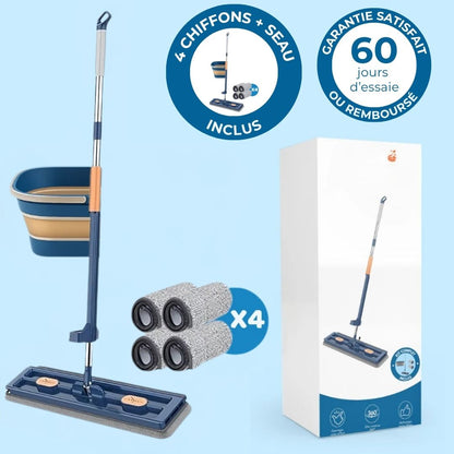 Balai rotatif essoreur – Nettoyage rapide sans effort