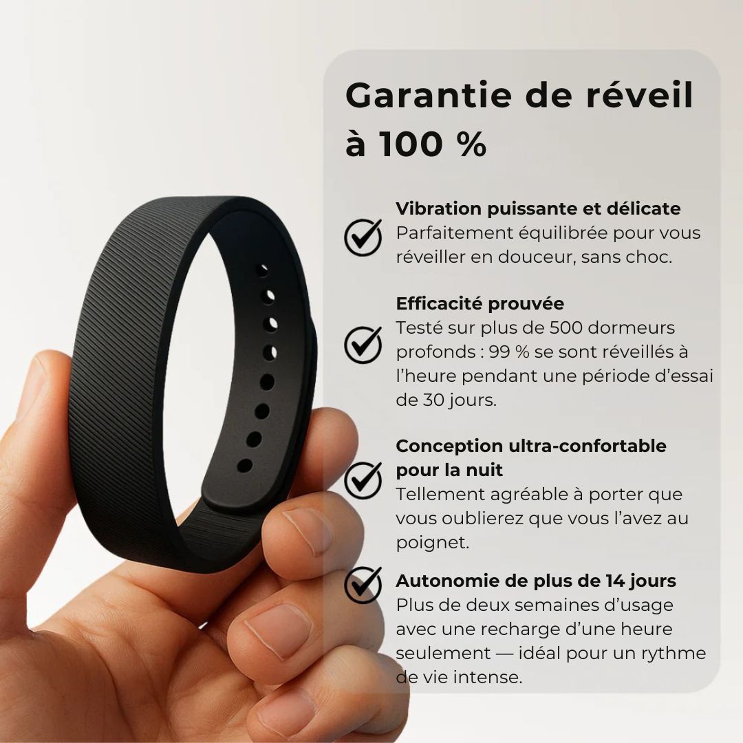 Bracelet ZenTrack – Retrouvez un sommeil profond, naturellement