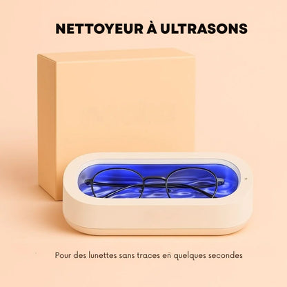 Nettoyeur à ultrasons pour lunettes – Des verres impeccables en quelques secondes