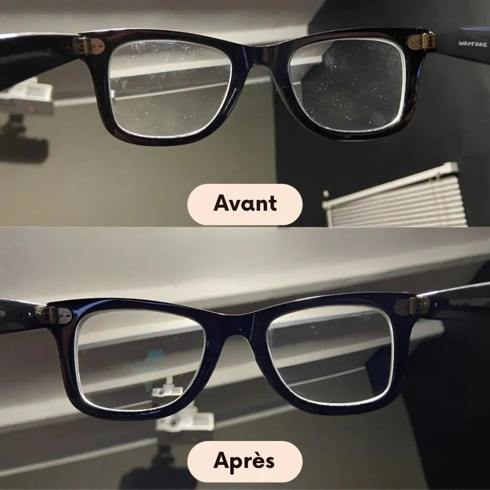 Nettoyeur à ultrasons pour lunettes – Des verres impeccables en quelques secondes