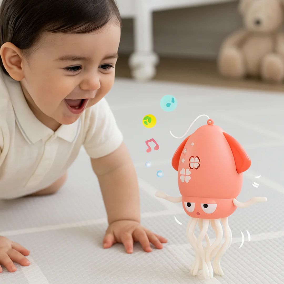 Jouet Poulpy – Éveille la curiosité de votre enfant en douceur