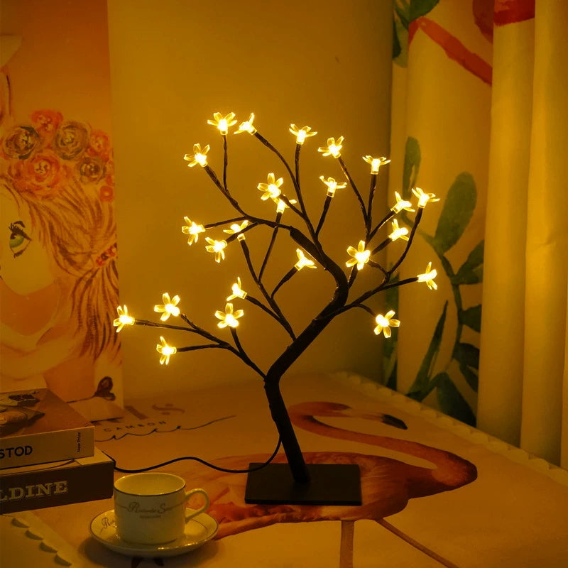 Bonsaï Lumineux – Arbre Fleuri LED