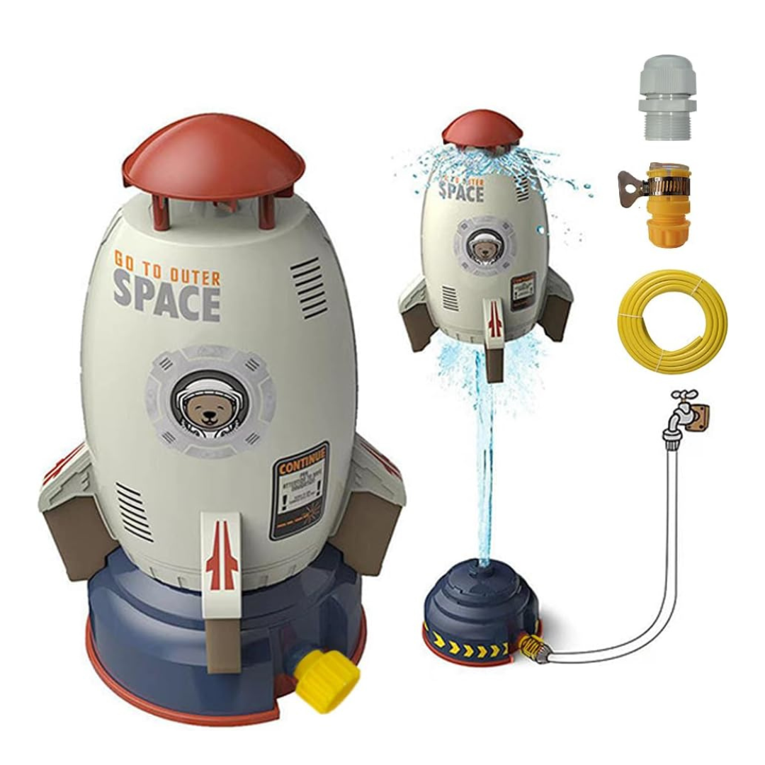 Fusée SplashRocket – Transformez votre jardin en terrain d’aventure aquatique