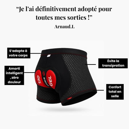 Boxer Moto Gel 5D – Confort et maintien pour chaque trajet