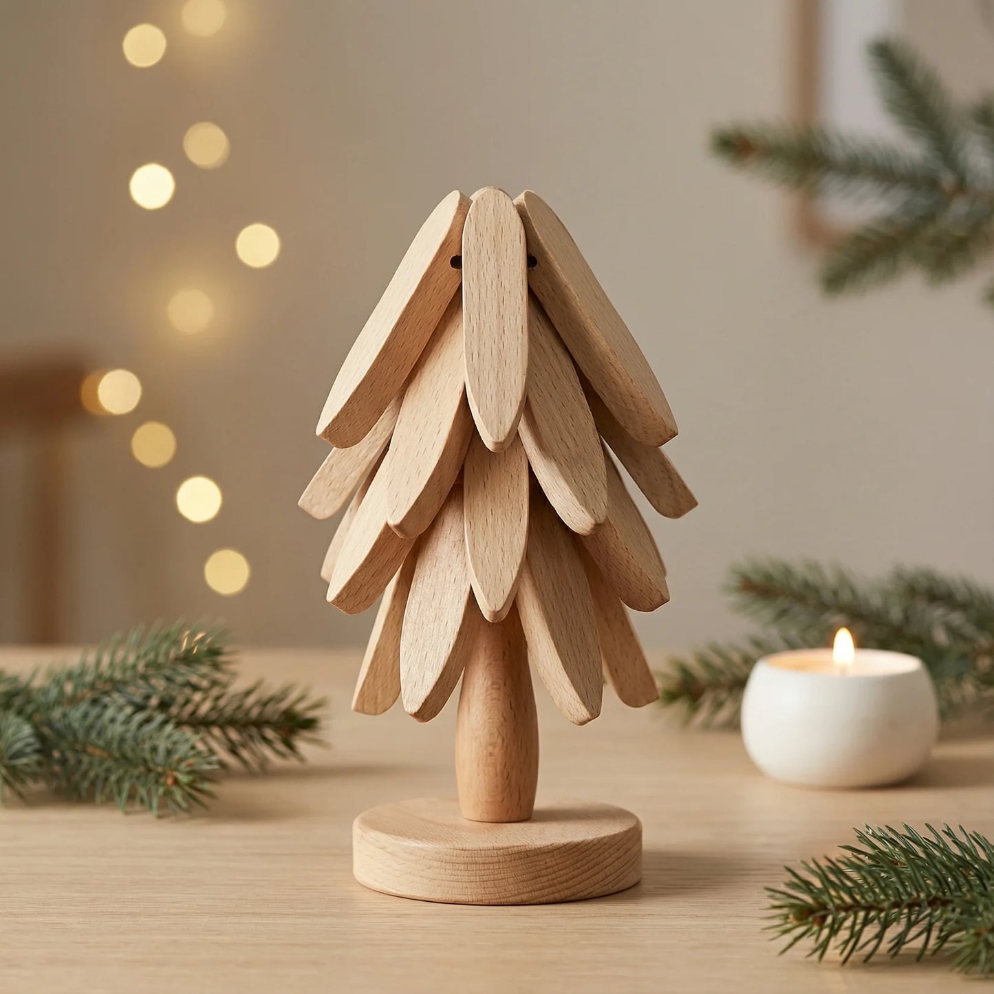 Support Décoratif en Bois – Protection thermique au quotidien