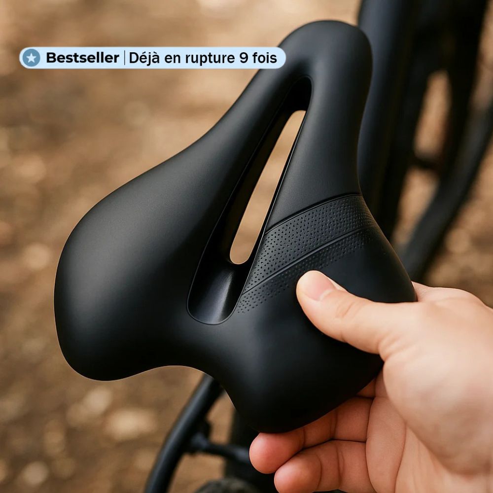 SelleAlpine 3.0 – Pédalez plus loin sans douleur