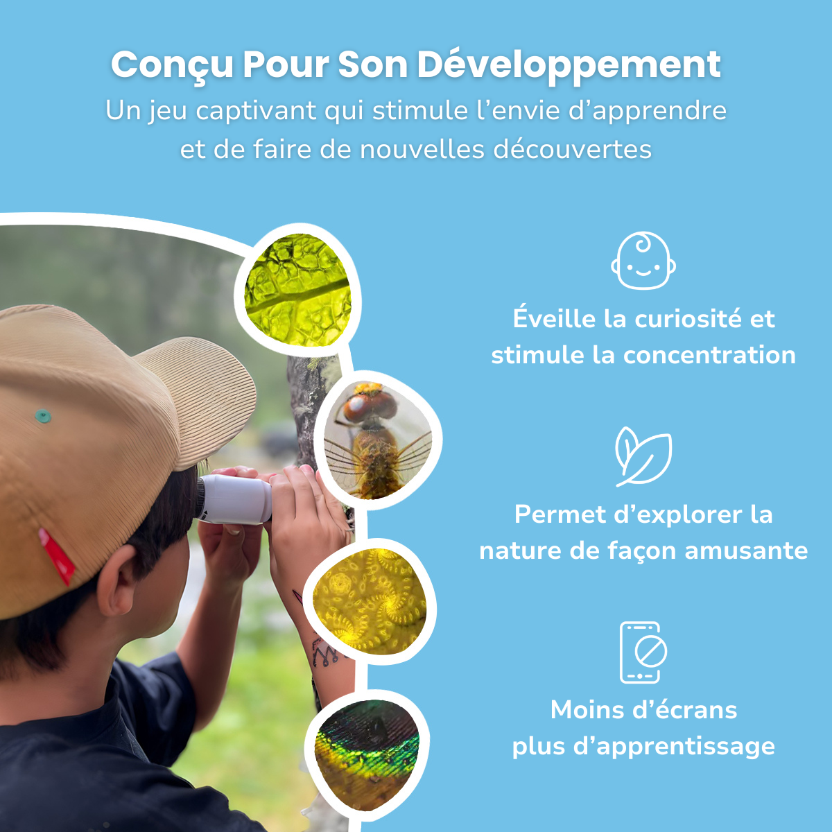 MiniScope Découverte – Le monde invisible à portée de main