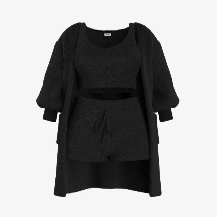 Pyjama Cocoon Luxe – L’ensemble douceur & élégance à la maison