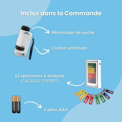 MiniScope Découverte – Le monde invisible à portée de main
