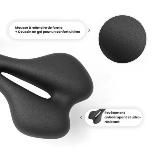 SelleAlpine 3.0 – Pédalez plus loin sans douleur