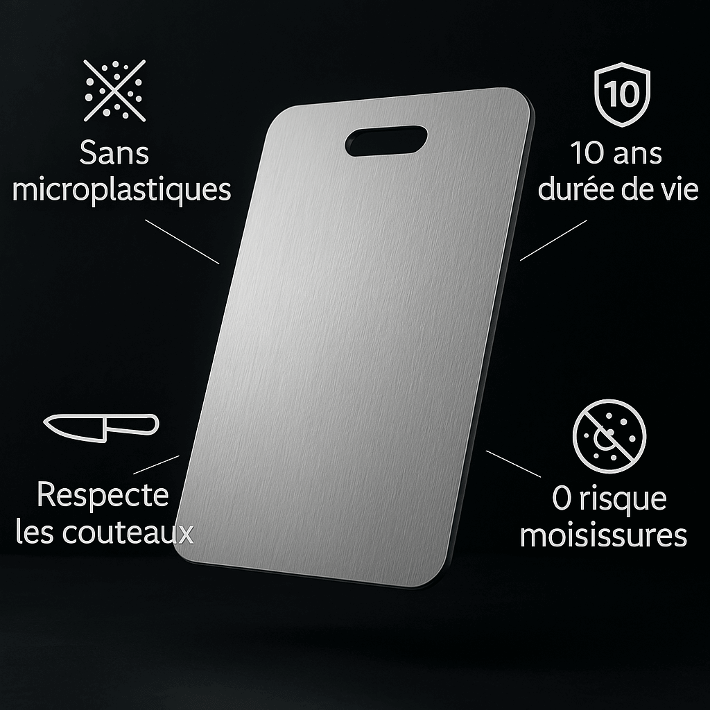 Planche TitanEdge – Hygiène maximale