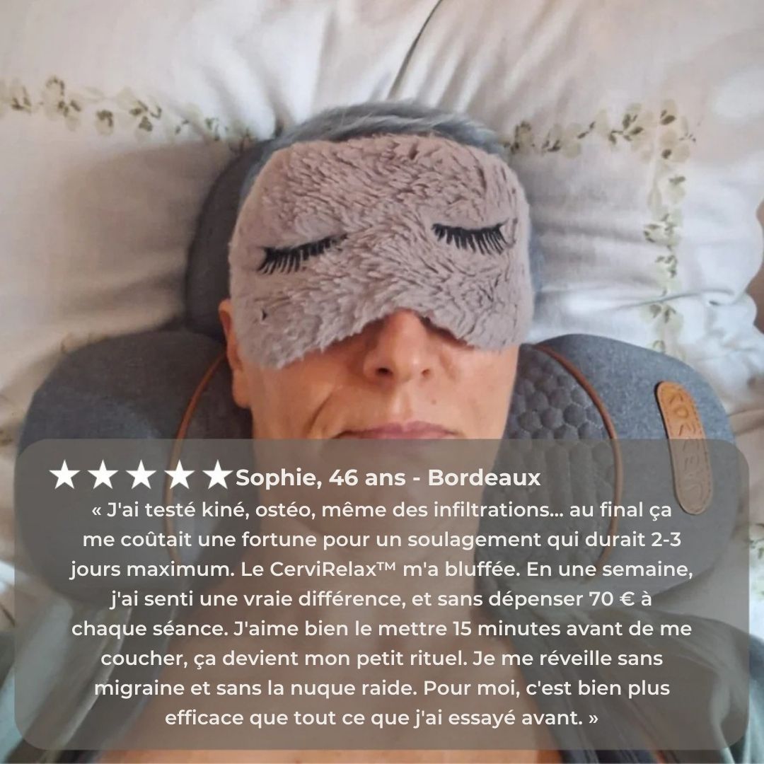 CerviRelax™ – Oreiller de massage 3 en 1