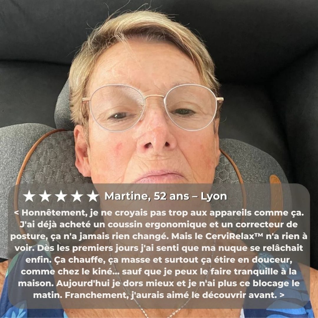 CerviRelax™ – Oreiller de massage 3 en 1