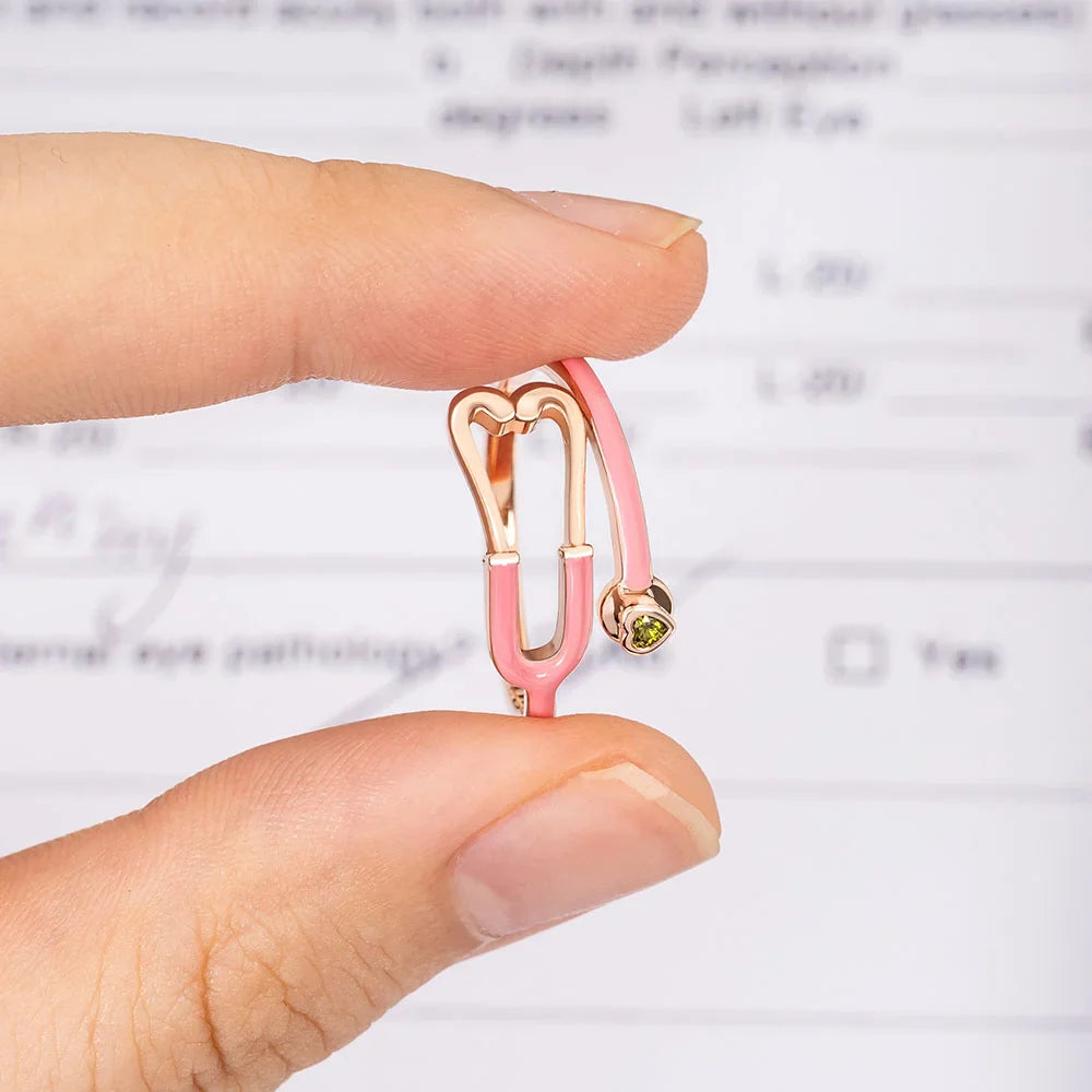 Bague StéthoCœur – L'élégance qui honore votre vocation