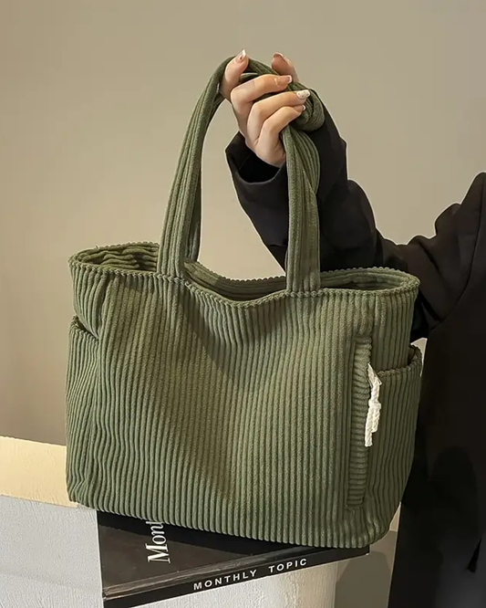 Sac côtelé Tilda – Élégance décontractée pour le quotidien