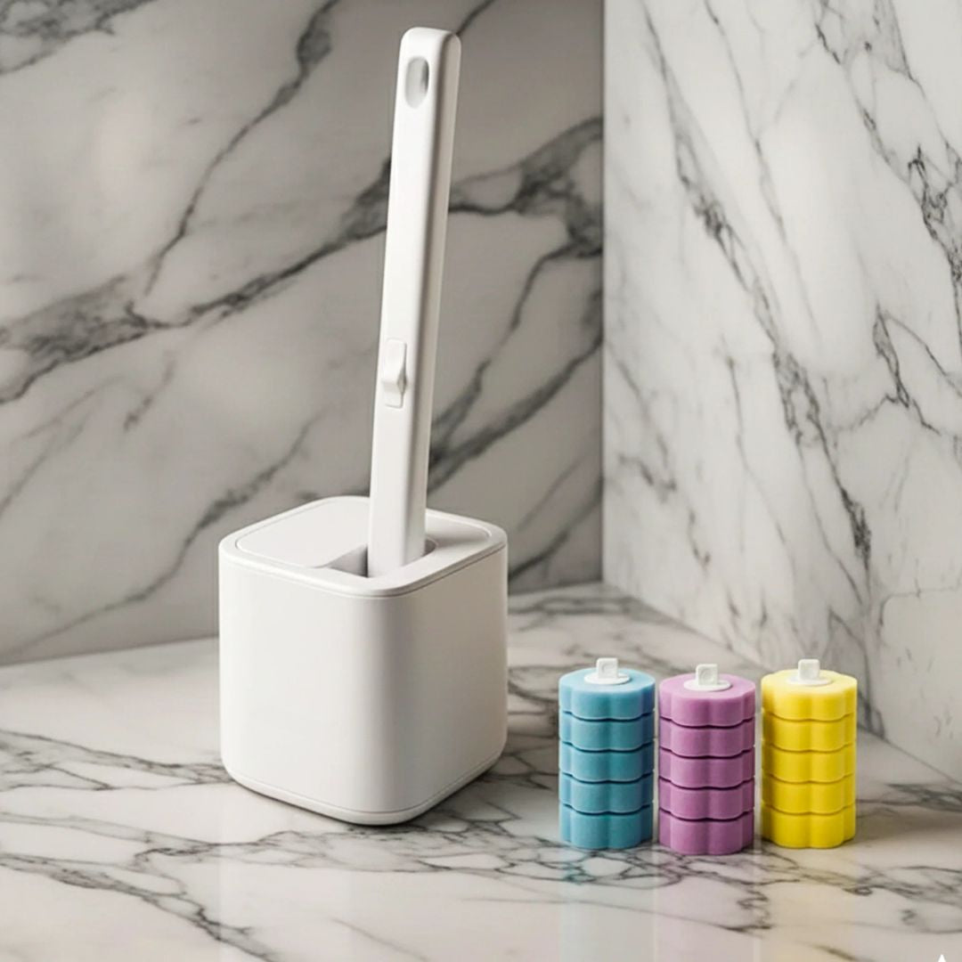 Brosse WC Écologique – Un nettoyage impeccable, sans microbes ni effort