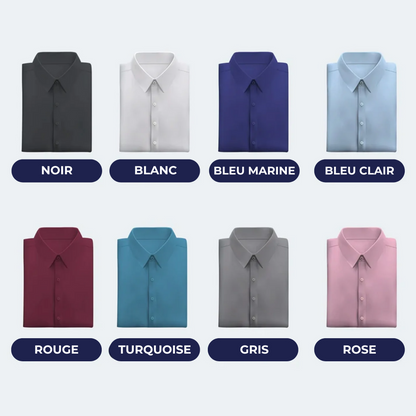 Chemise Infroissable Minceor™ – Zéro pli, zéro stress
