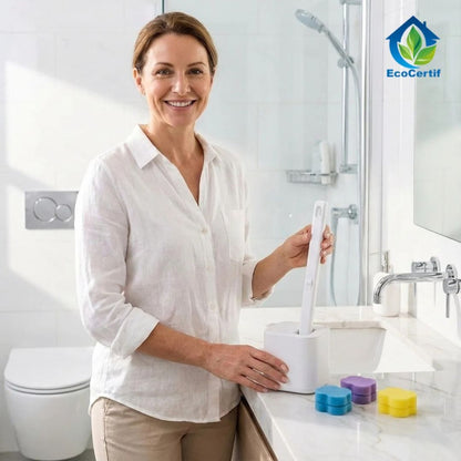 Brosse WC Écologique – Un nettoyage impeccable, sans microbes ni effort