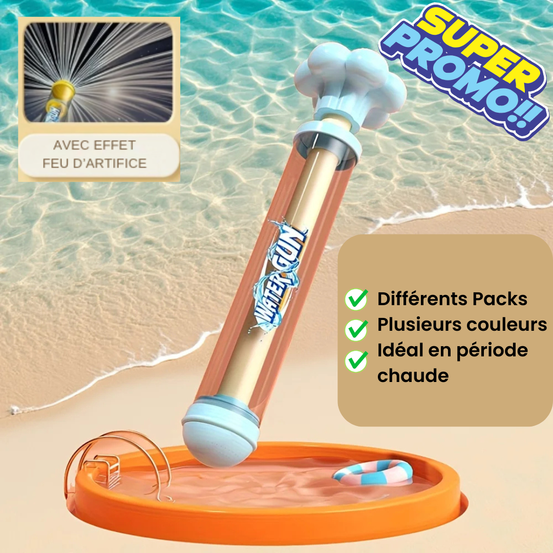 Pistolet à Eau Feu d’Artifice – Des batailles aquatiques explosives