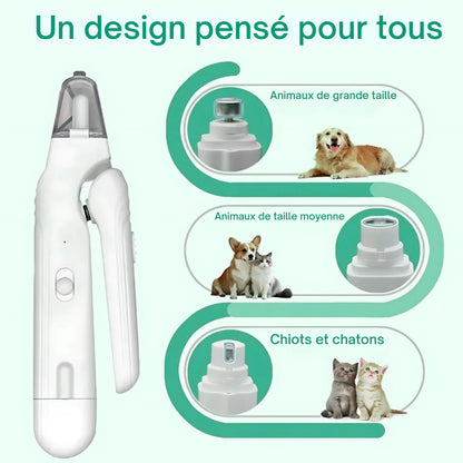 PetCare 2-en-1 – Taillez & limez les griffes sans stress