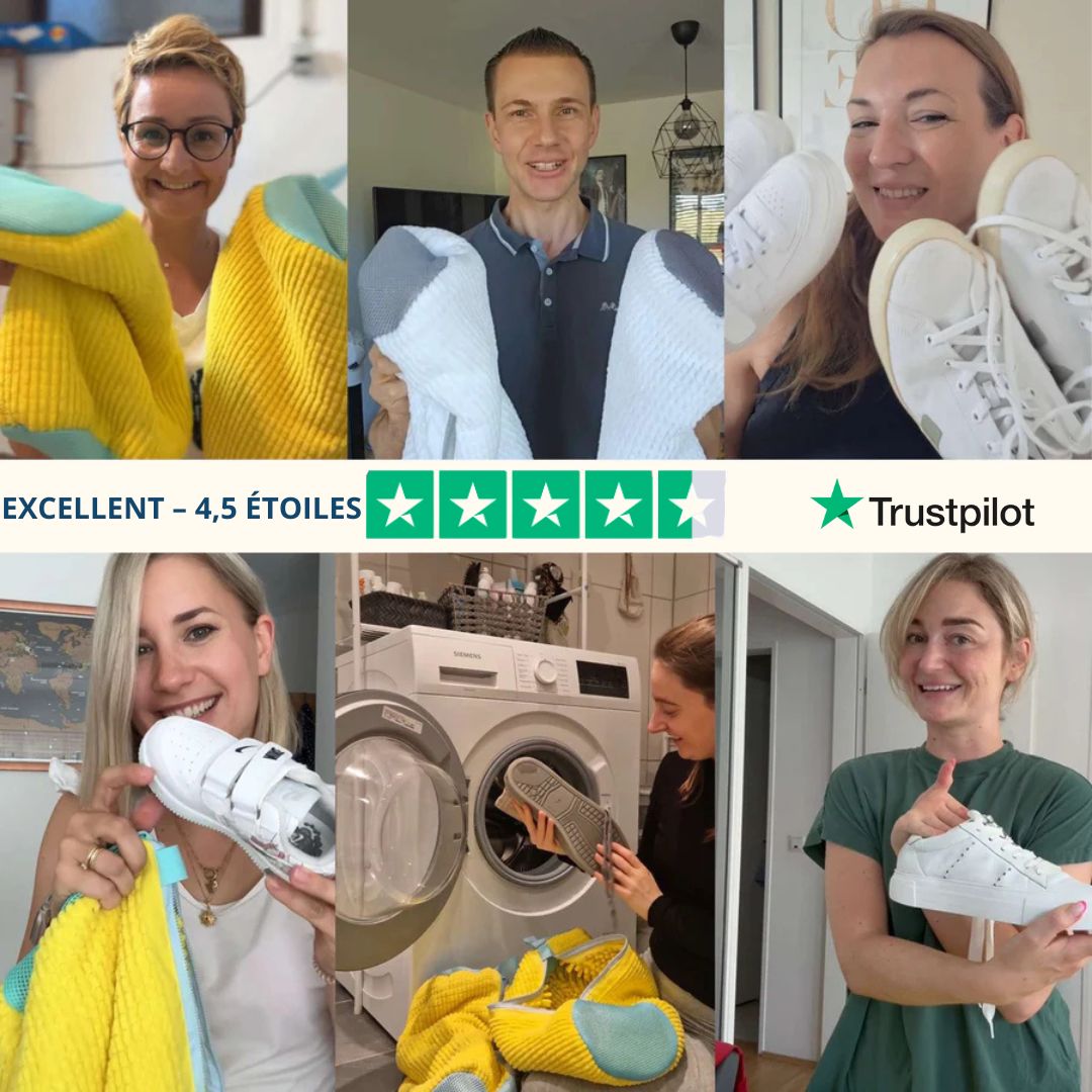Sac de Lavage Chaussures – Nettoyez sans effort