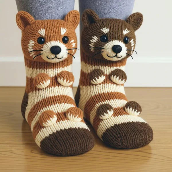 Chaussettes Animales™ – Confort et Douceur, le Complice de Vos Moments Relax