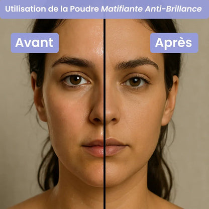 Poudre Gel Matifiante – Fini net en quelques secondes