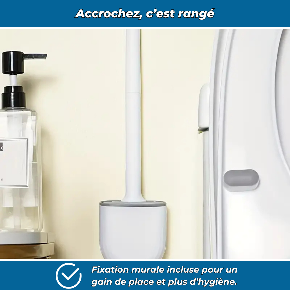 Brosse WC FlexClean – Nettoyage hygiénique et sans effort