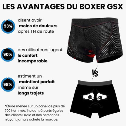 Boxer Moto Gel 5D – Confort et maintien pour chaque trajet