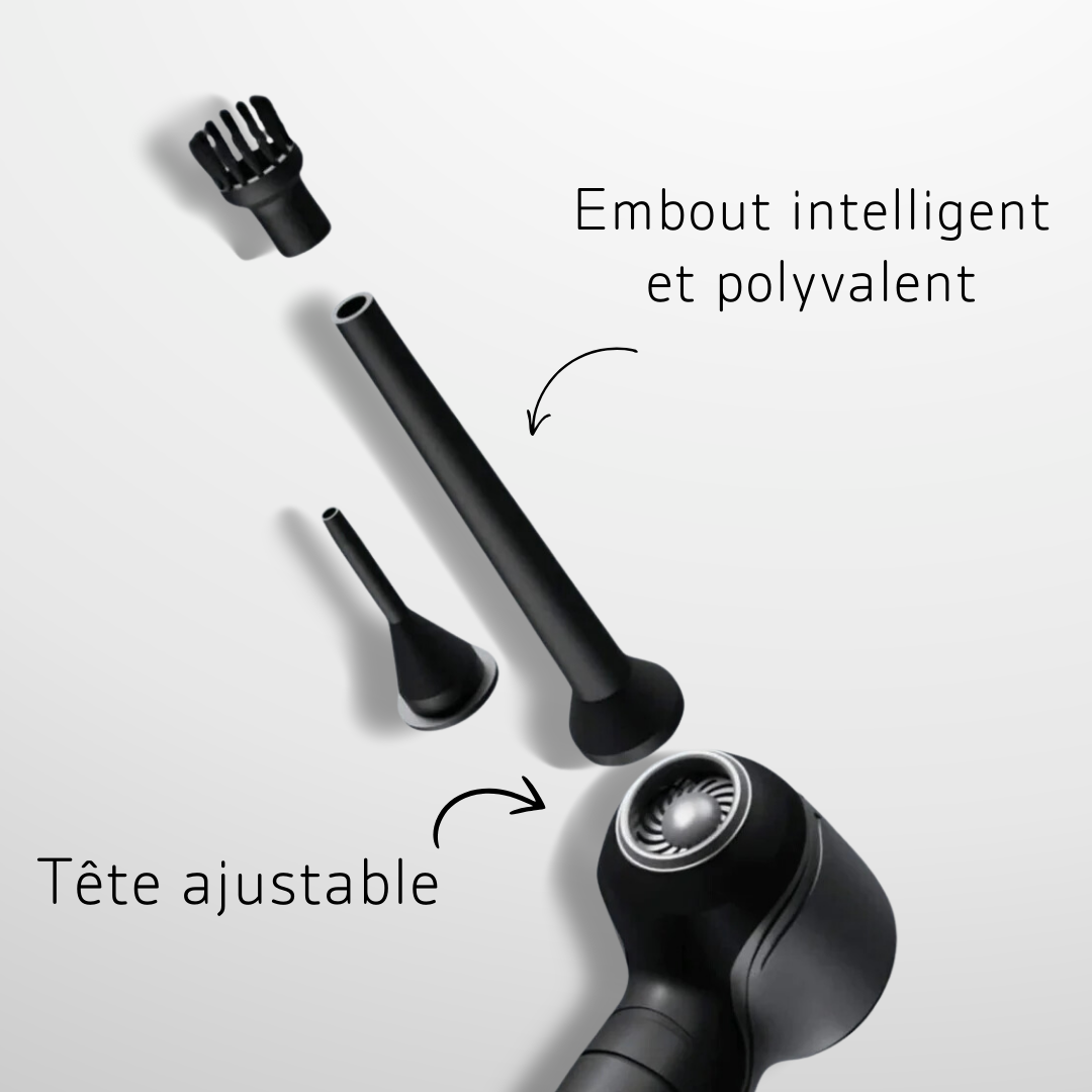 Mini AspiFlex – L’aspirateur ultra-compact qui passe partout