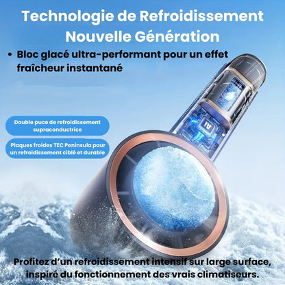 Ventilateur PocketCool – Fraîcheur instantanée, où que vous soyez